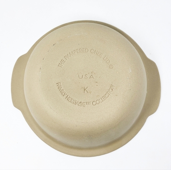 NWOT PAMPERED CHEF Stoneware Baking Bowl - Picture 2 of 6